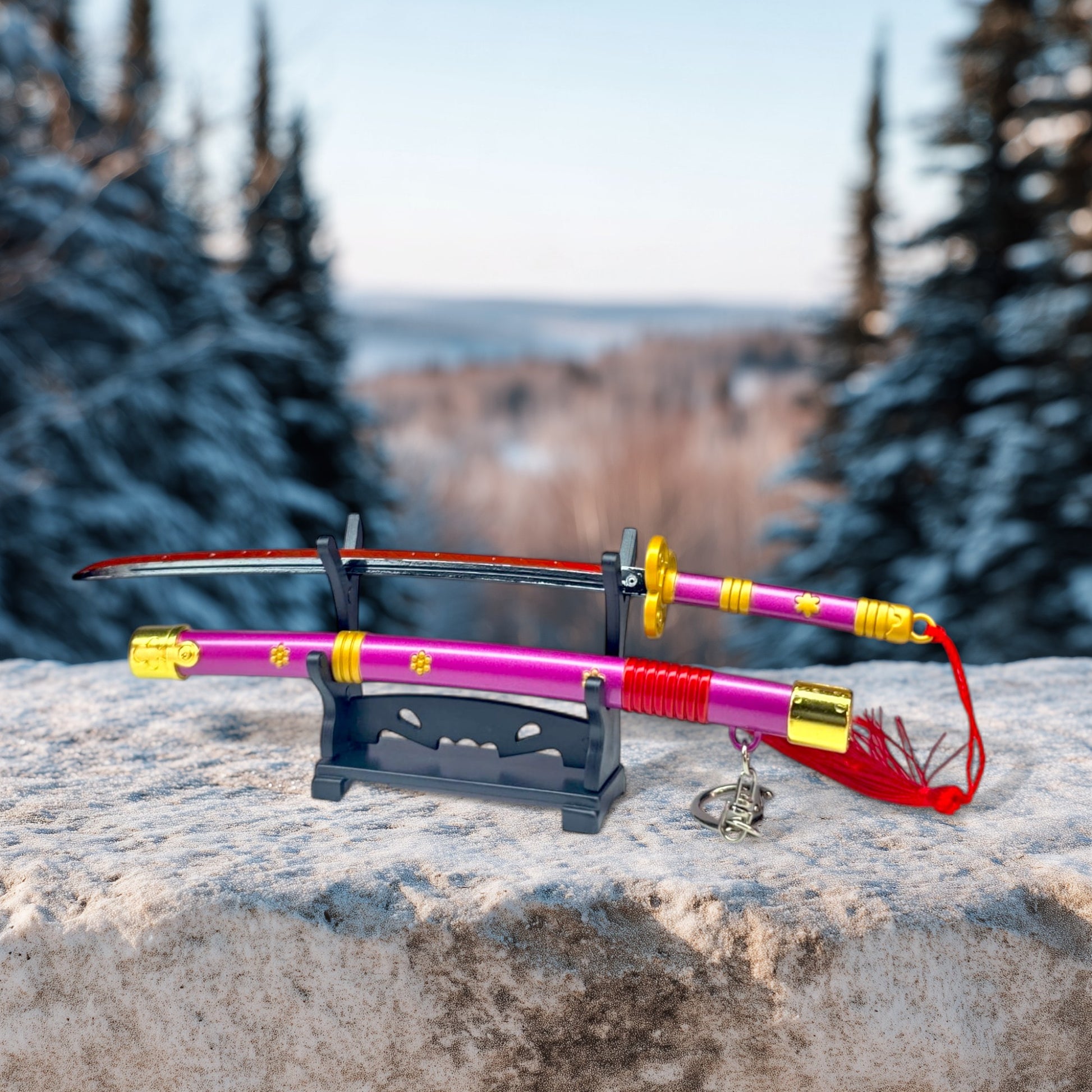 Zoro Enma-Purple Mini Katana