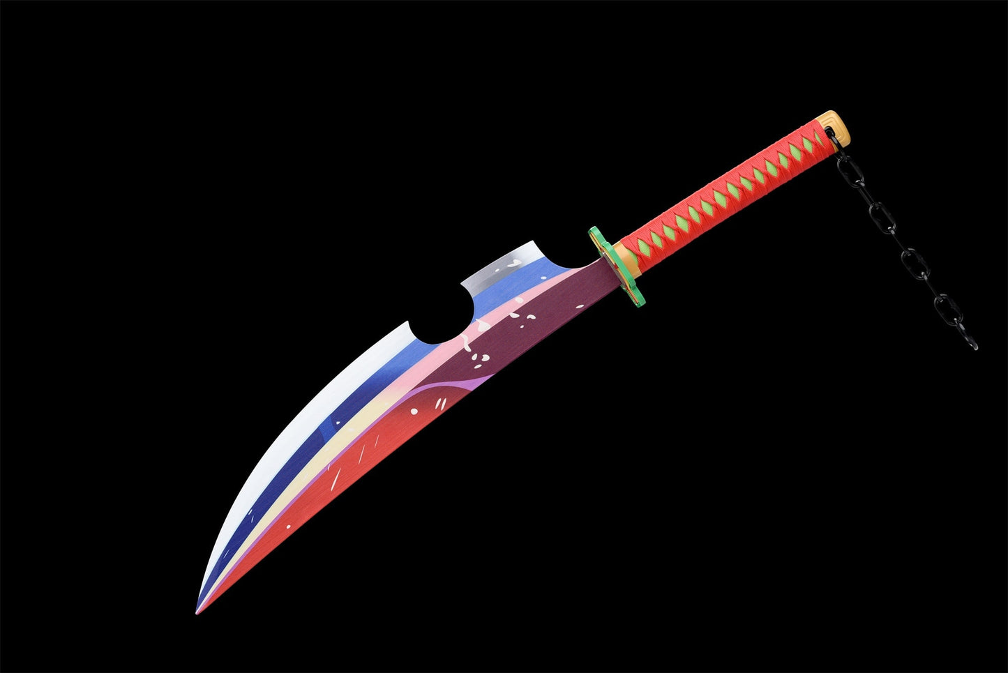 Tengen Uzui x2 Katana (Carbon steel 1060)