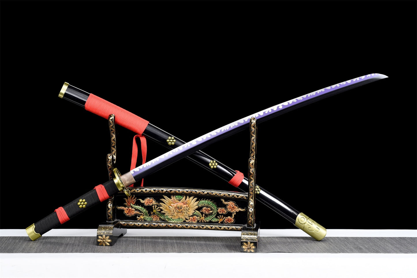 Black Enma Katana Sword (Carbon Steel 1060)