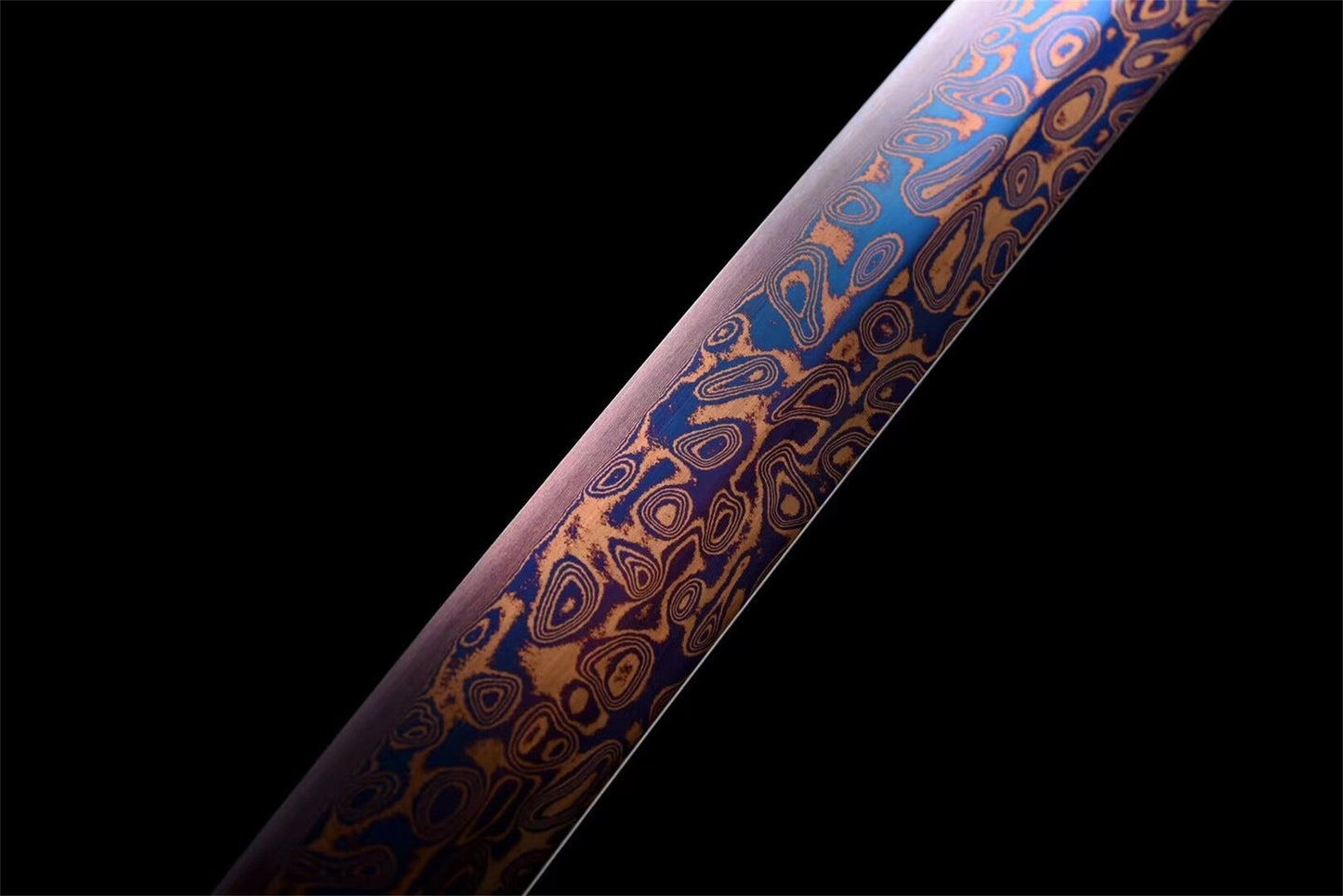 Multiverse Katana (Purple Damascus Steel)