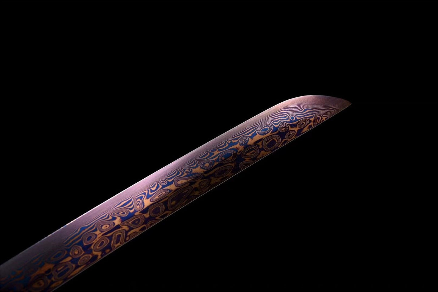 Multiverse Katana (Purple Damascus Steel)