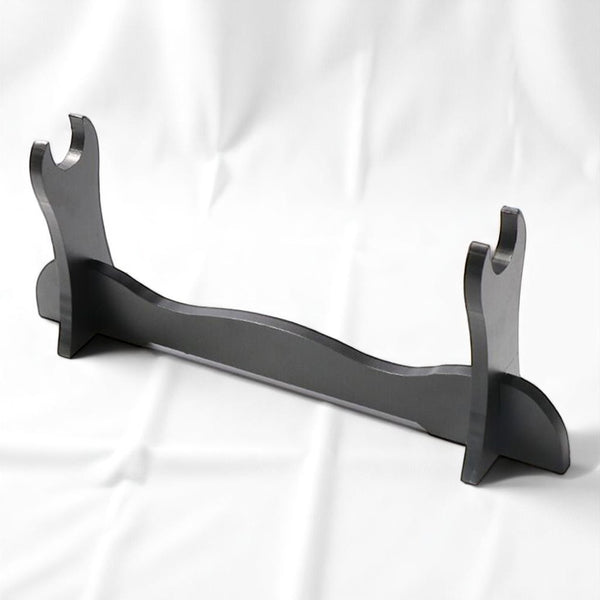 Classic katana stand for 1 katana in matte black wood
