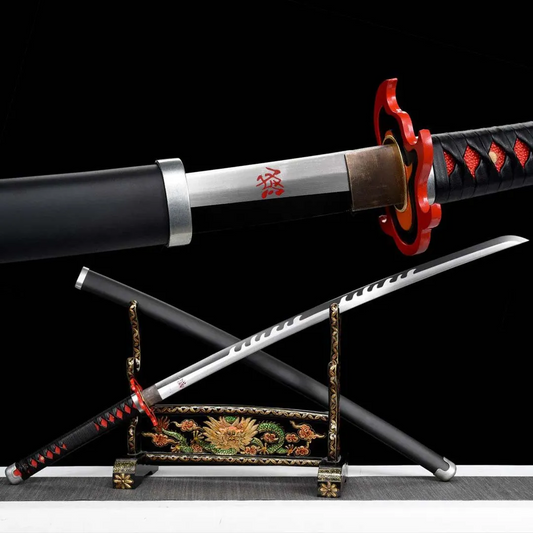 Tanjiro Kamado Katana Sword V2 (Carbon Steel 1060)