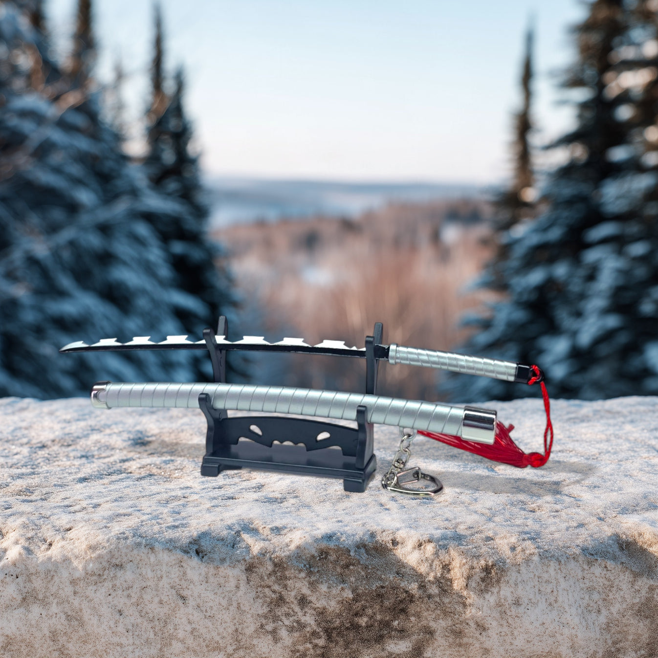 Hashibira Inosuke Mini Katana – Demon Slayer Edition – Katana Canada