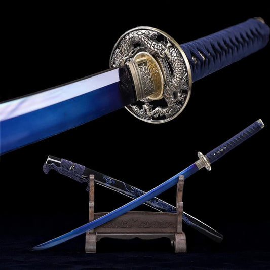 Blue Dragon Katana (T10 Steel)