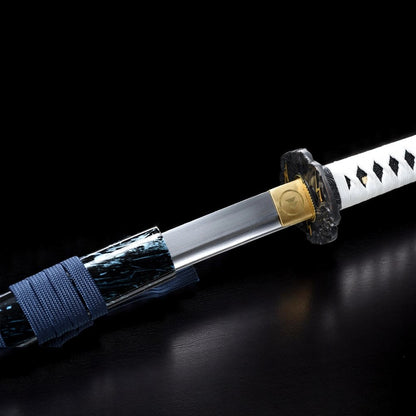 Close-up of Jin Sakai Katana handle and wrapping
